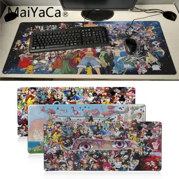 

Maiyaca Japanese anime characters collection Game Mousepad gaming mouse pad Speed Keyboard Mouse mat Laptop PC notebook desk pad