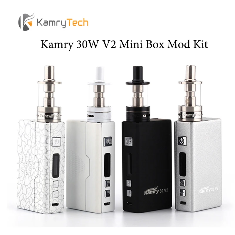 Original Kamry 30W V2 Mini Box Mod E font b Cigarette b font Starter Kit E