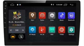 

2Din 10.2 inch HD android 9.0 Quad core Universal Car Audio Stereo Video DVD Player GPS Navigation TPMS DAB 4G Car multimedia
