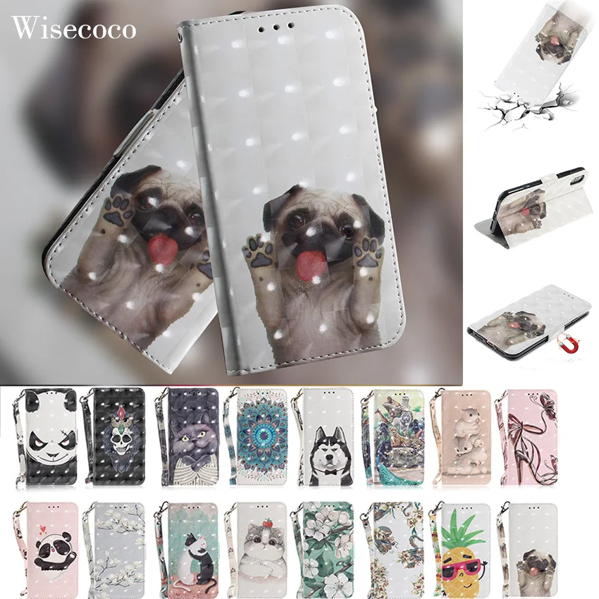 

Luxury Leather Wallet Flip Case for Xiaomi Mi A2 6x 3D Card Stand Etui Carcasa Casing Xiomi Redmi 5 Plus Note 5 Pro 5pro Cover