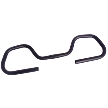 

Butterfly Handlebar Handle Bar Cycle Trekking Bar T6 heat treatment High hardness Wear-resistant Black High quality