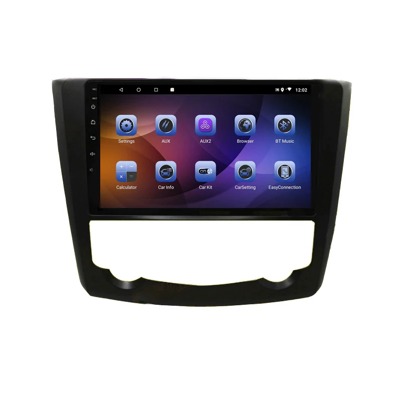 Clearance 9" 4G RAM 2.5D IPS 8 CORE Android 9.1 Car DVD Multimedia Player GPS For Renault Kadjar 2015 2016 2017 car radio navigation WIFI 1