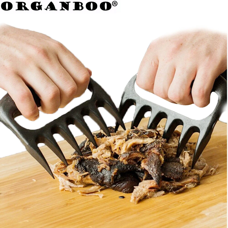 1PCS Bear Paws Claws Grizzly Claws Meat Handler Fork Tongs Pull Shred
