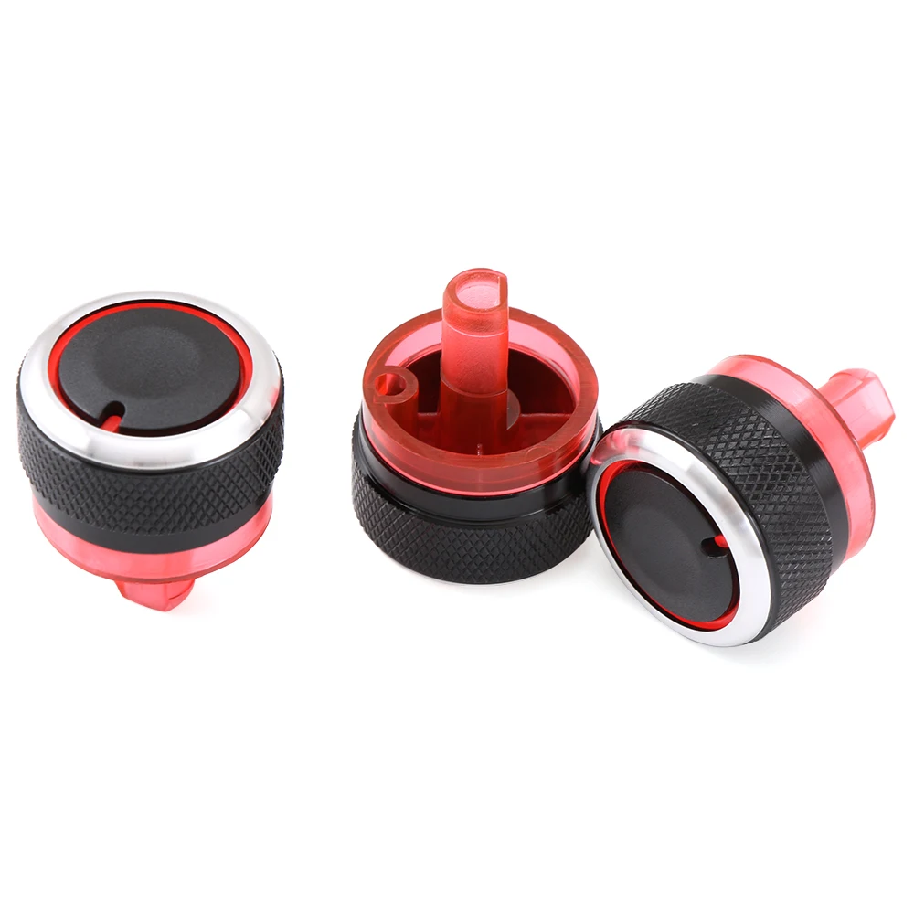 

3pcs/set Air Conditioning Heat control Switch button knobs For Peugeot 206 207 2006-2011 For citroen C2 2006-2013
