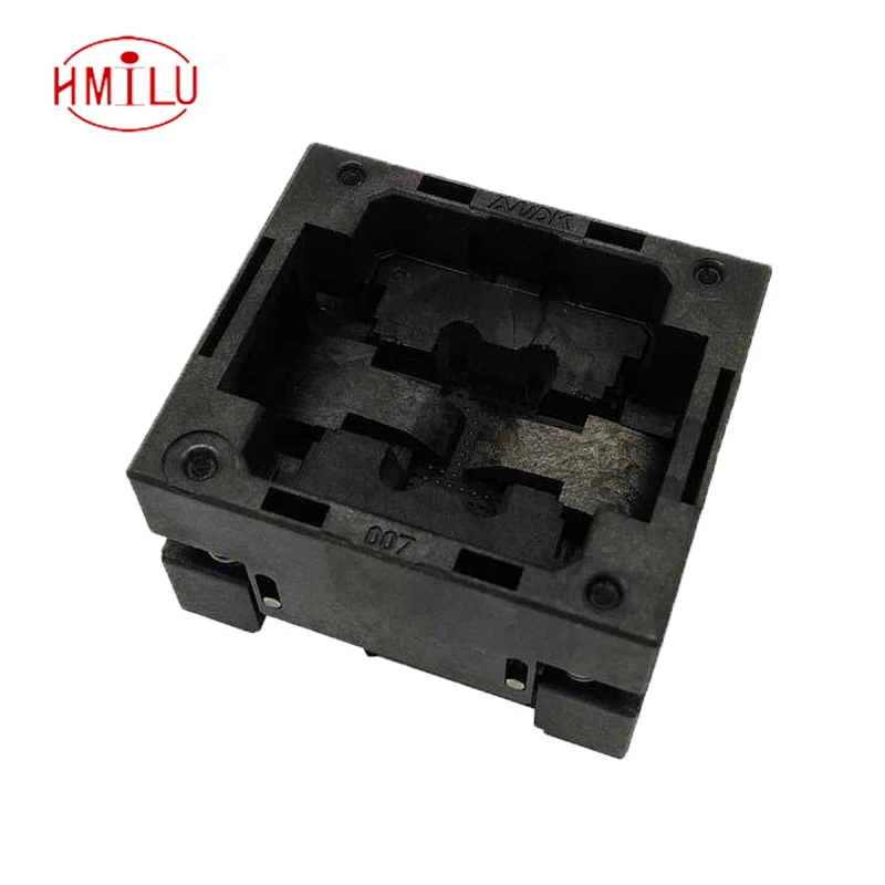 

BGA48 OPEN TOP burn-in socket pitch 0.8mm IC size 9*11mm BGA48(9*11)-0.8-TP10/50N BGA48 VFBGA48 Burn in/programmer socket