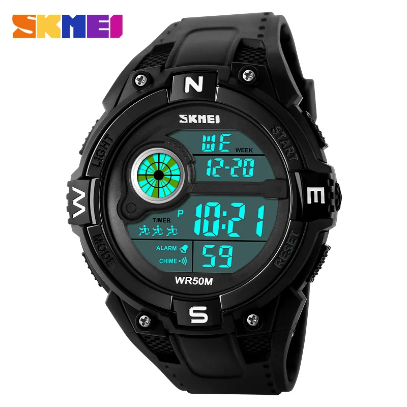 SKMEI Brand Men's Fashion Sport Watches Chrono Countdown Men Waterproof Digital Watch Man military Clock Relogio Masculino 1279 SKMEI Brand Men's Fashion Sport Watches Chrono Countdown Men Waterproof Digital Watch Man military Clock Relogio Masculino 1279