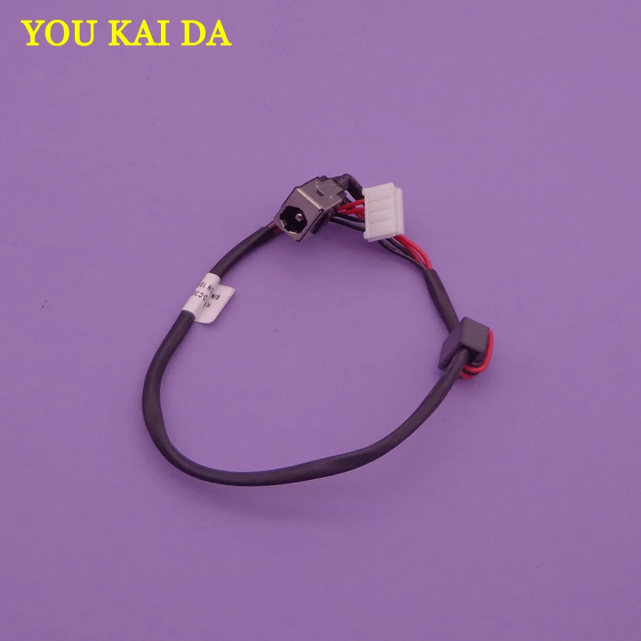 10 шт в упаковке, новая DC Мощность Jack с кабелем для IBM lenovo G460 G450 G455 G550 Z460 Z465 Z560 Разъем гнездо питания 4 кабели