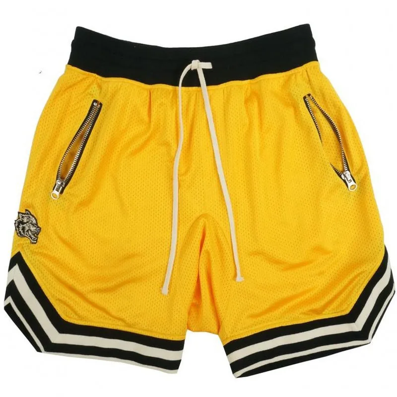 Short esportivo masculino, Short esportivo respirável e