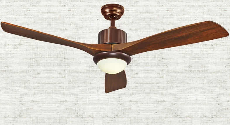 American Country Living Room Ceiling Fan Lights 56inch American Country Living Room Ceiling Fan Lights 56inch Led Light Restaurant Bedroom Solid Wood Door Leaf Fans