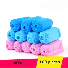 Регулируемые одноразовые дешевые сумки для обуви пакеты для хранения Крытая обувь чехлы для женщин и мужчин на фабрике 10 дюжин 100 шт