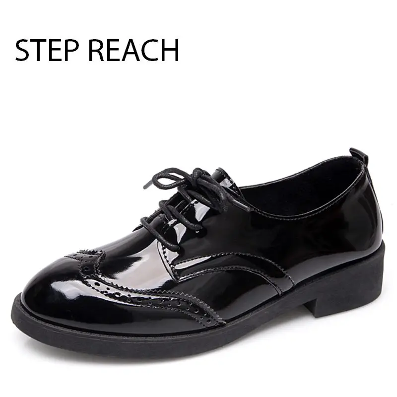 

STEPREACH Brand shoes woman women zapatos mujer sapato feminino chaussures femme pumps casual round toe adult leather heel basic