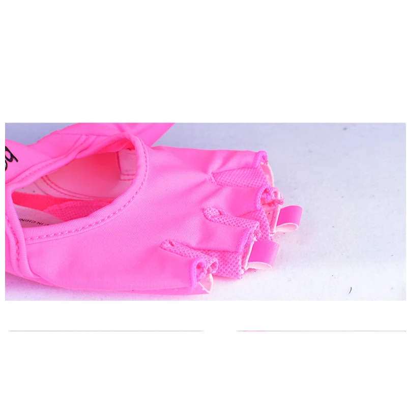Женские Перчатки для фитнеса с цветочным принтом, перчатки для тяжелой атлетики, женские спортивные перчатки h32