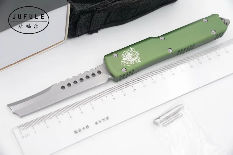 

JUFULE Ultratech GXI USN Hellhound Razor Aus8 blade aluminum camp survival outdoor EDC hunt Tactical tool dinner kitchen knife