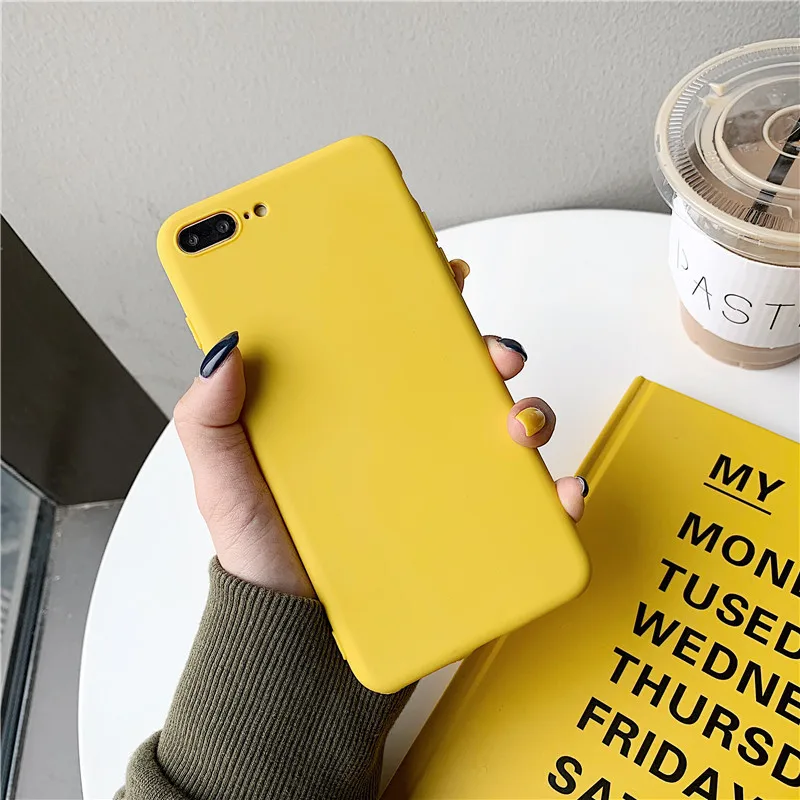 Чехол для OPPO A3S F9 Pro F5 Plus Youth A73 A83 мягкий карамельный цвет простой матовый много
