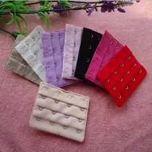 10 шт. новые женские полезные бюстгальтеры крючки на бюстгалтер для регулировки размера удлинитель 4 крючка 4 ряда Регулируемая пряжка для ремня разные цвета