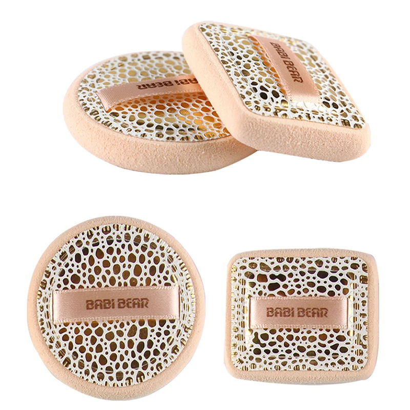 

2Pcs Powder Cosmetic Puff Dry Wet Face Make Up Puff Soft BB Cream Foundation Makeup Sponge Women Beauty Makeup Tools