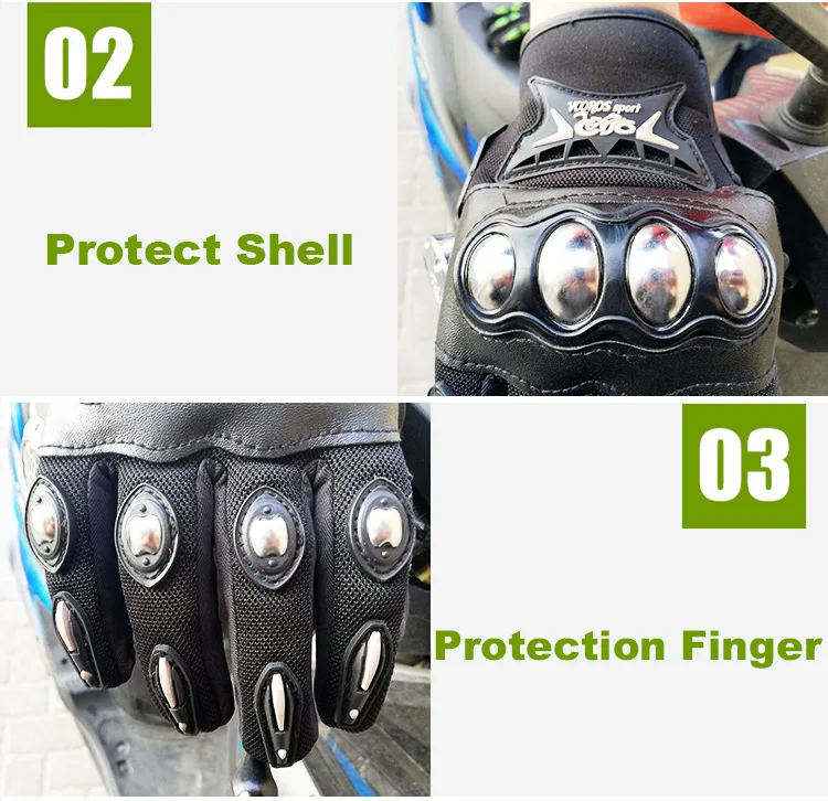 Полный палец moto rcycle перчатки безопасности защитный пот поглощающий Мото Кросс dirbike DH гоночные перчатки для мужчин и женщин мото перчатки