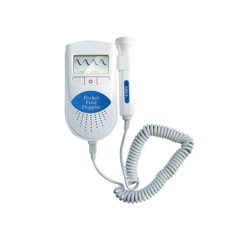 

CE&FDA approved Baby Care Home use Fetal Doppler Fetal Portable Heartbeat Detector for pregnant women LCD display Added SONOLINE