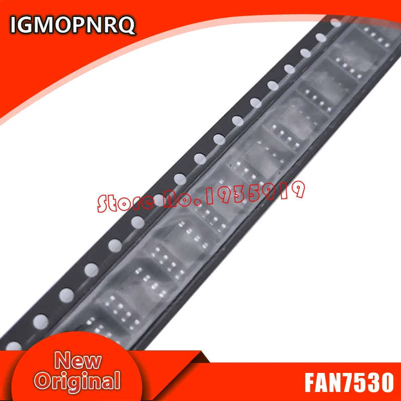 

10piece FAN 7530 FAN7530 sop-8 Chipset new original