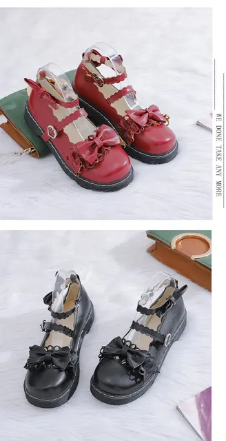 Słodki lolita buty odpinany bowknot bandaż połowy pięty okrągłe głowy damskie buty wygodne kawaii dziewczyna loli cosplay buty tanie tanio TangDuoYa Plac heel Masz Niska (1 cm-3 cm) Podstawowe Okrągły nosek Na co dzień Pasuje prawda na wymiar weź swój normalny rozmiar Słodki lolita buty odpinany bowknot bandaż połowy pięty okrągłe głowy damskie buty wygodne kawaii dziewczyna loli cosplay buty tanie tanio TangDuoYa Plac heel Masz Niska (1 cm-3 cm) Podstawowe Okrągły nosek Na co dzień Pasuje prawda na wymiar weź swój normalny rozmiar