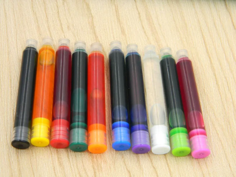

15Pc black diameter3.4mm Macroporous meets international standards Fountain Pen ink