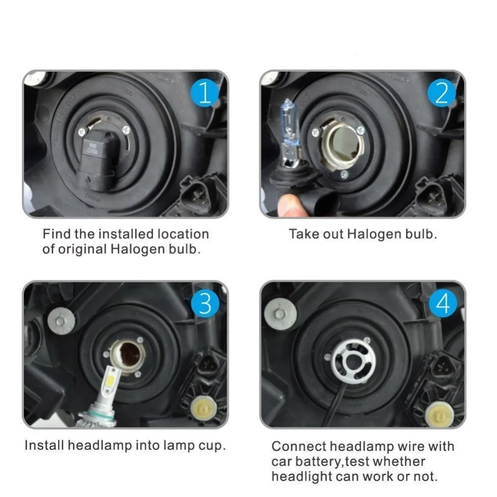 c6 cob led headlight (1)