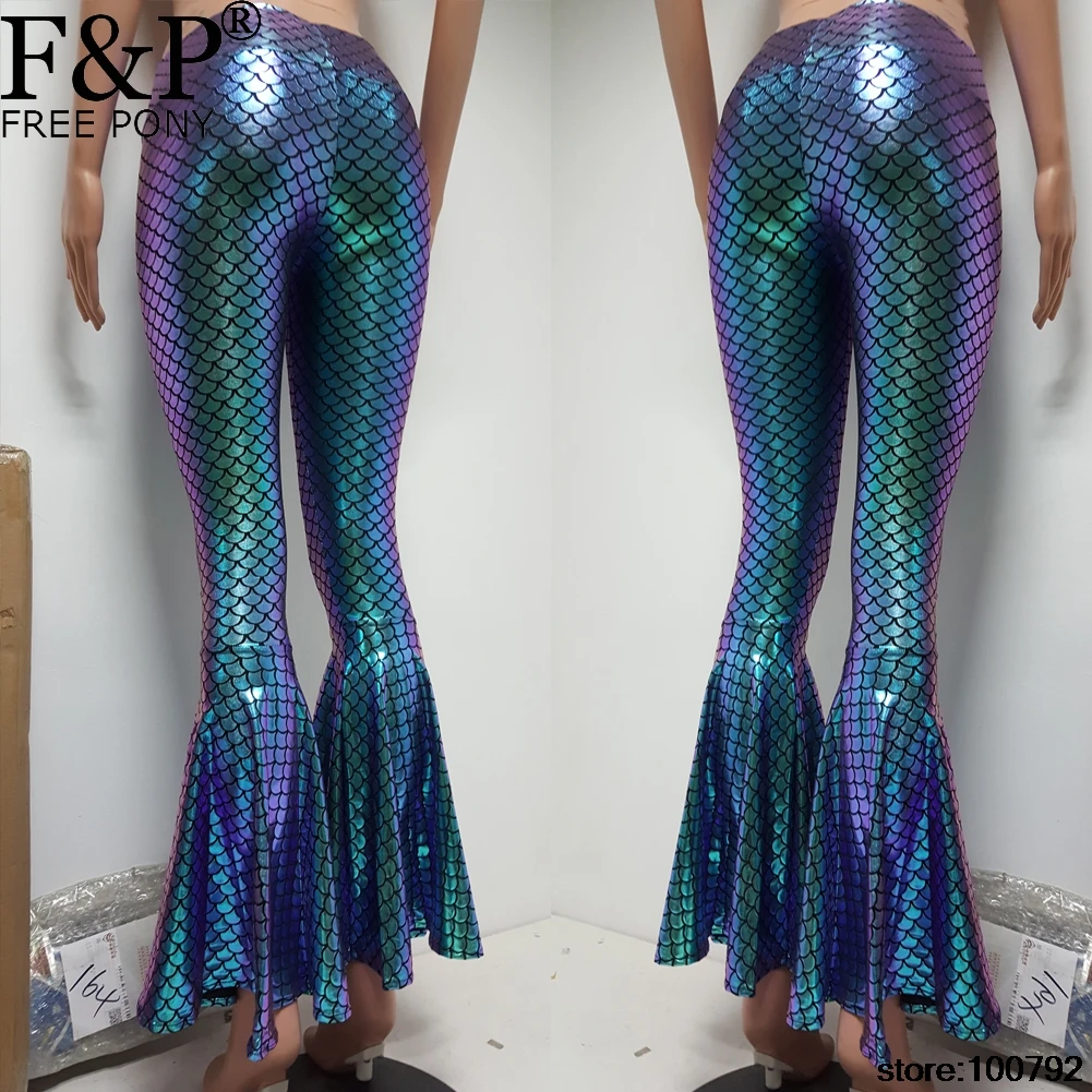 bell bottom mermaid pants