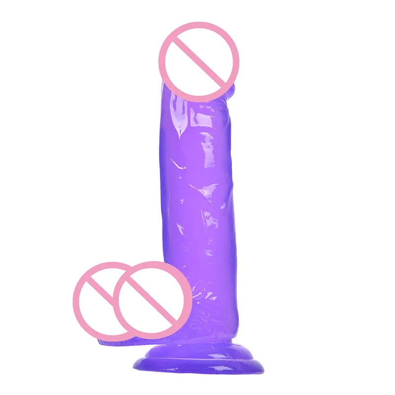 Sex Big Cock Realistic Silicone Jelly Phalos  Woman Toys for Adults Gode Phallus Suction Cup Penis Large Dragon Dildo