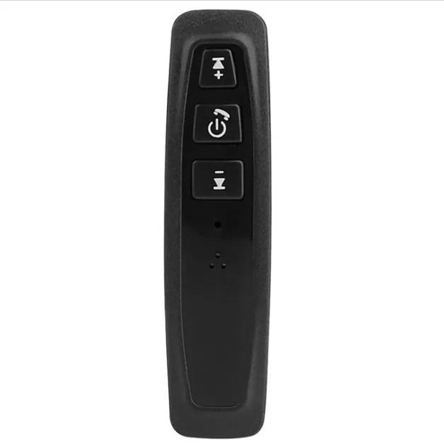 

Mini Car Bluetooth Receiver Clip-on Hands-free Bluetooth Wireless Adapter 3.5mm AUX Music Player HD Calls Support (no TF Card )