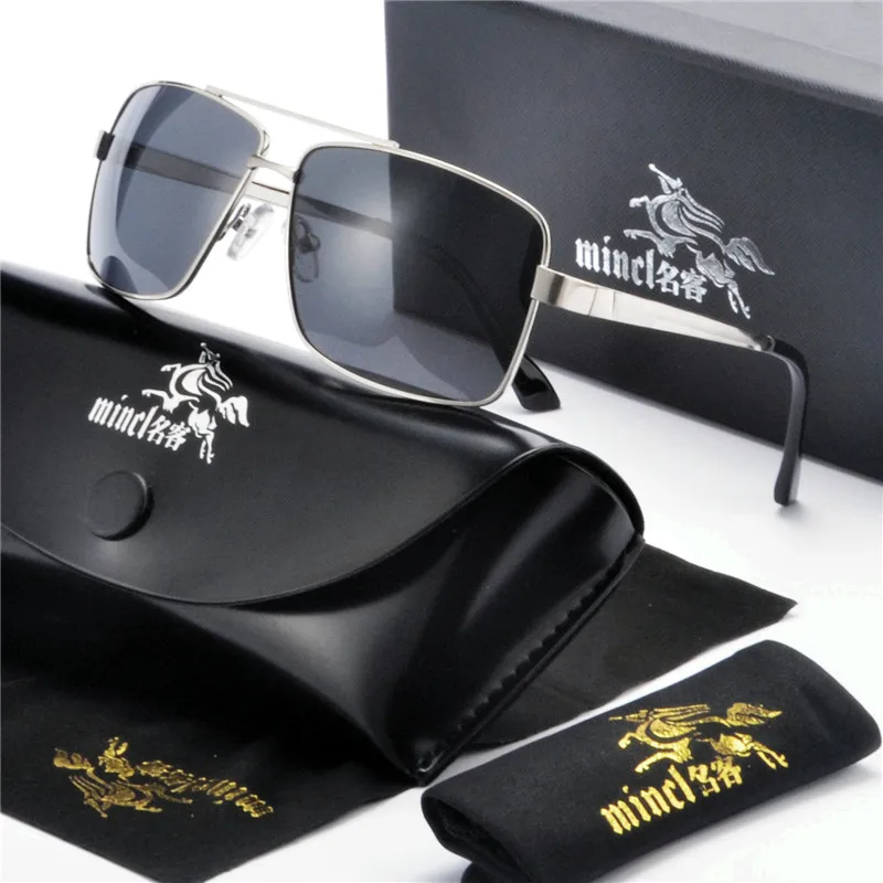 Модные Классические поляризационные солнцезащитные очки мужские очки для вождения поляризационные линзы солнцезащитные очки мужские винтажные прямоугольные очки UV400 FML