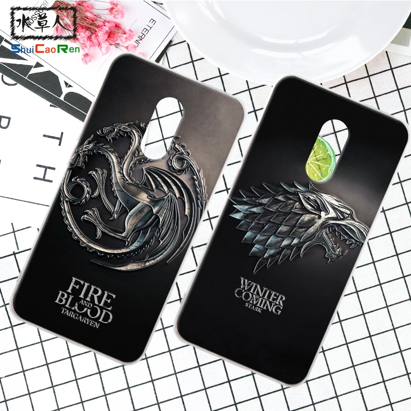 

ShuiCaoRen Silicone Case For ZTE Nubia Z11 Max Retra Game of Thrones Cover Phone Coque Ice and Fire Fundas For ZTE Nubia Z11 Max