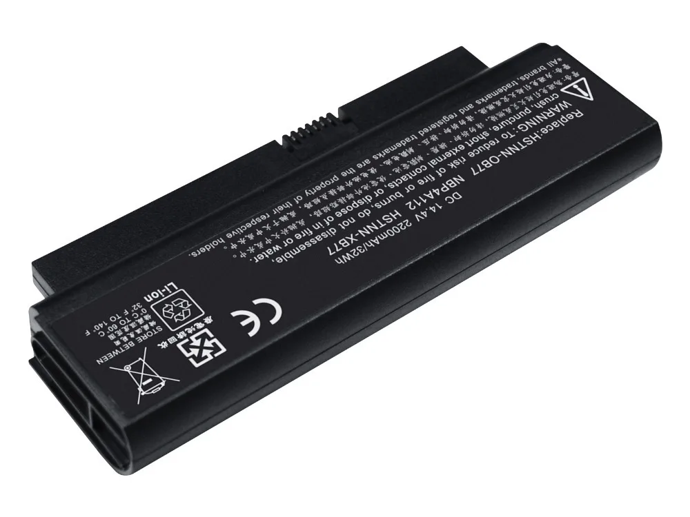 LMDTK Новый 4 х ячеечный Аккумулятор для ноутбука HP Compaq Presario CQ20 HSTNN OB77 482372 322 361 493202 001