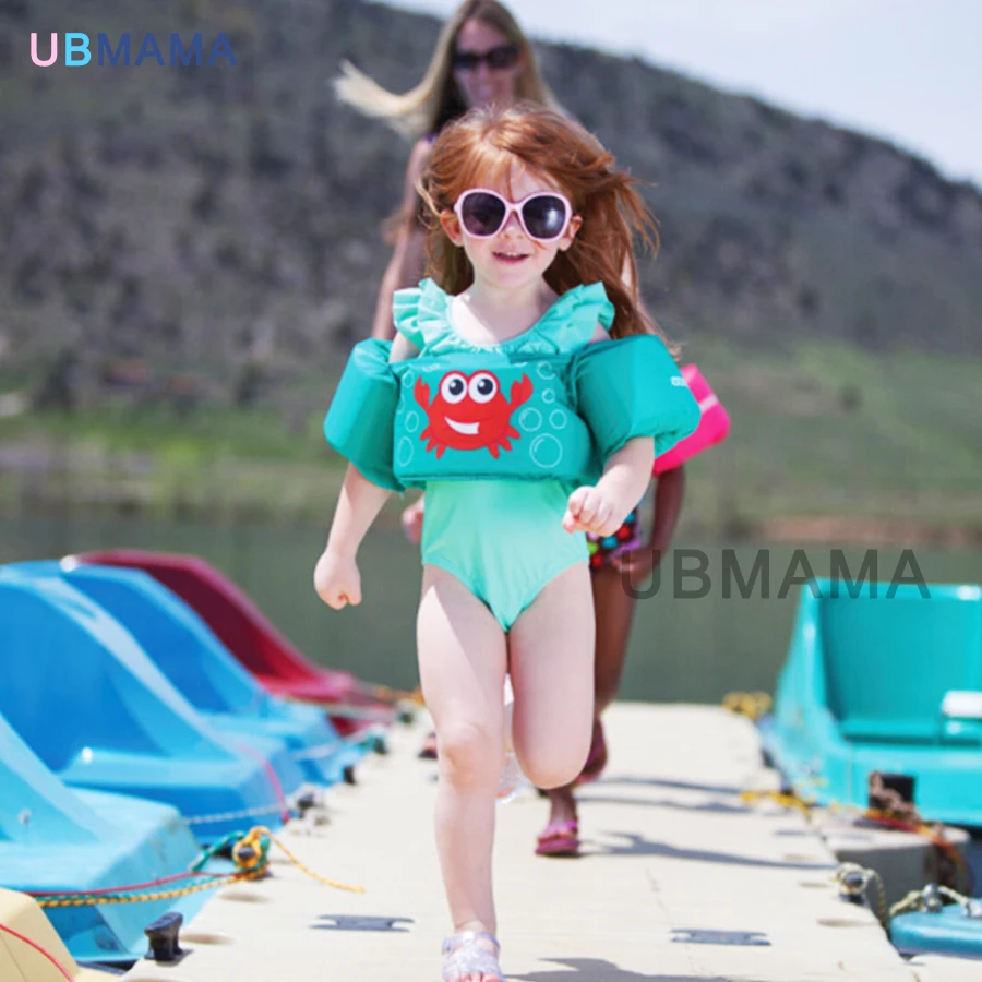 Лучший детский купальный костюм плавательный круг жилет Детская безрукавка для плавания детский жилет плавательный круг плавучий жилет