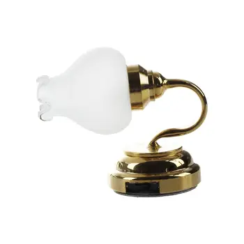 

Wholesales Floral Metal 1:12 Dollhouse Miniature LED model applies