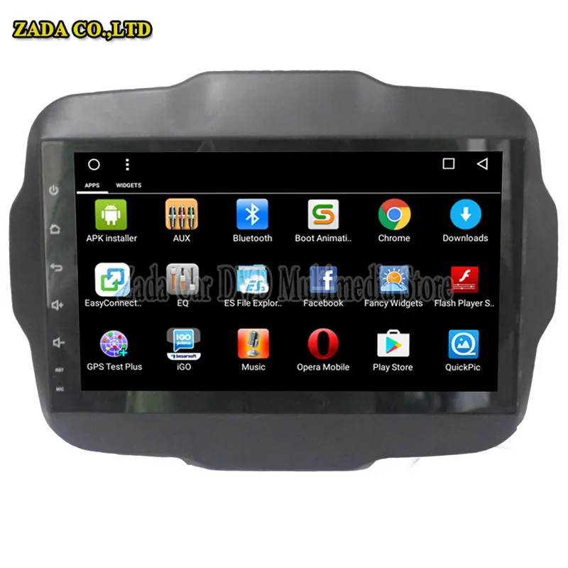 Perfect Ectwodvd 9inch Octa Core Android 8.1 Car DVD Player GPS Navigation Multimedia For JEEP Renegade 2016 1