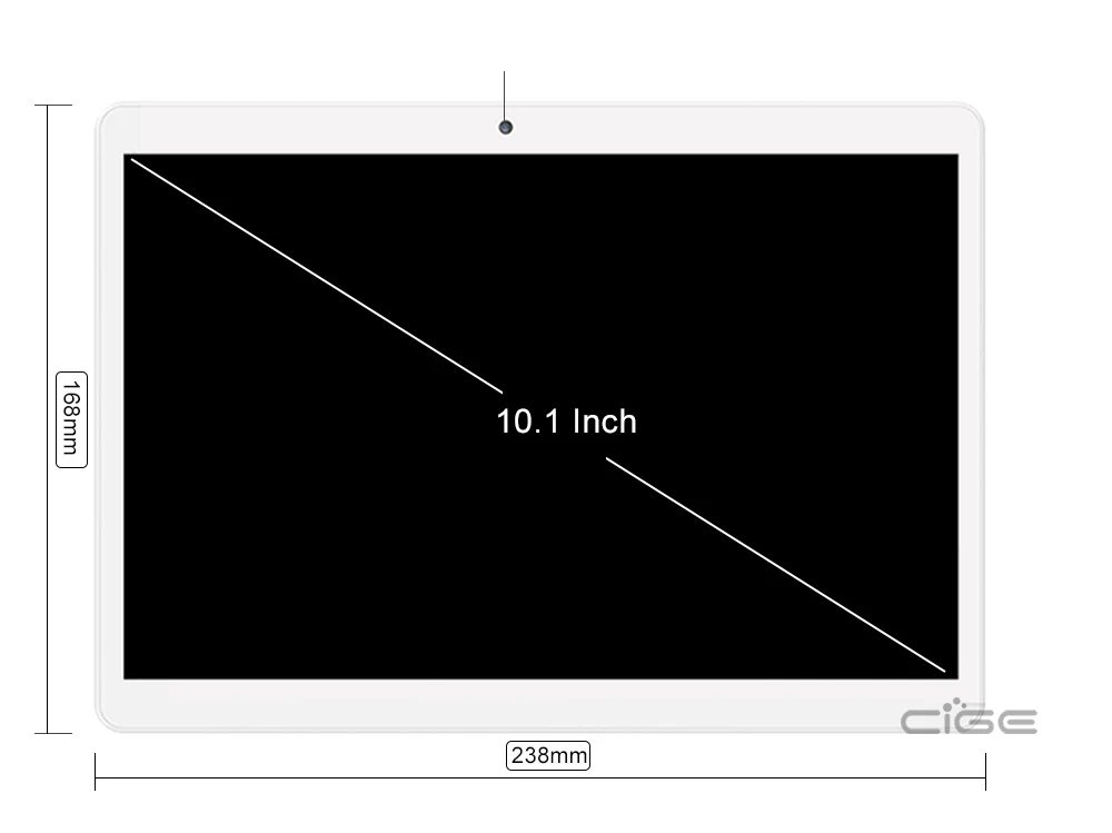 CIGE 2018 10,1 "Android 7,0 Tablet Pc Octa Core 4 ГБ Оперативная память 32 ГБ 64 ГБ Tablette 4 г lte Телефонный звонок Dual SIM карты Планшеты PC Двойной WI-FI