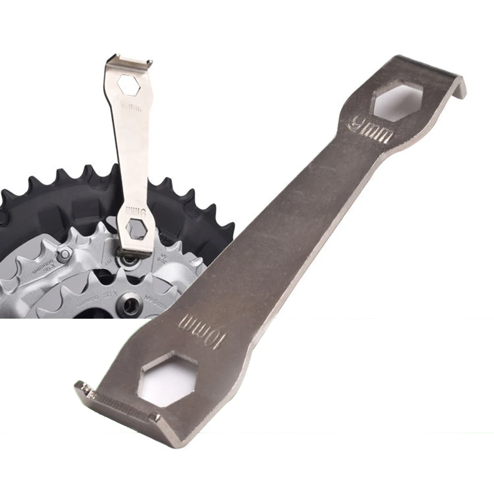 

SEWS-Bike Crankset Bolt Fixed Wrench Bicycle Repair Tool Mountain Bike Chain Wheel Disassembly Spanner Crank Arm Bolt