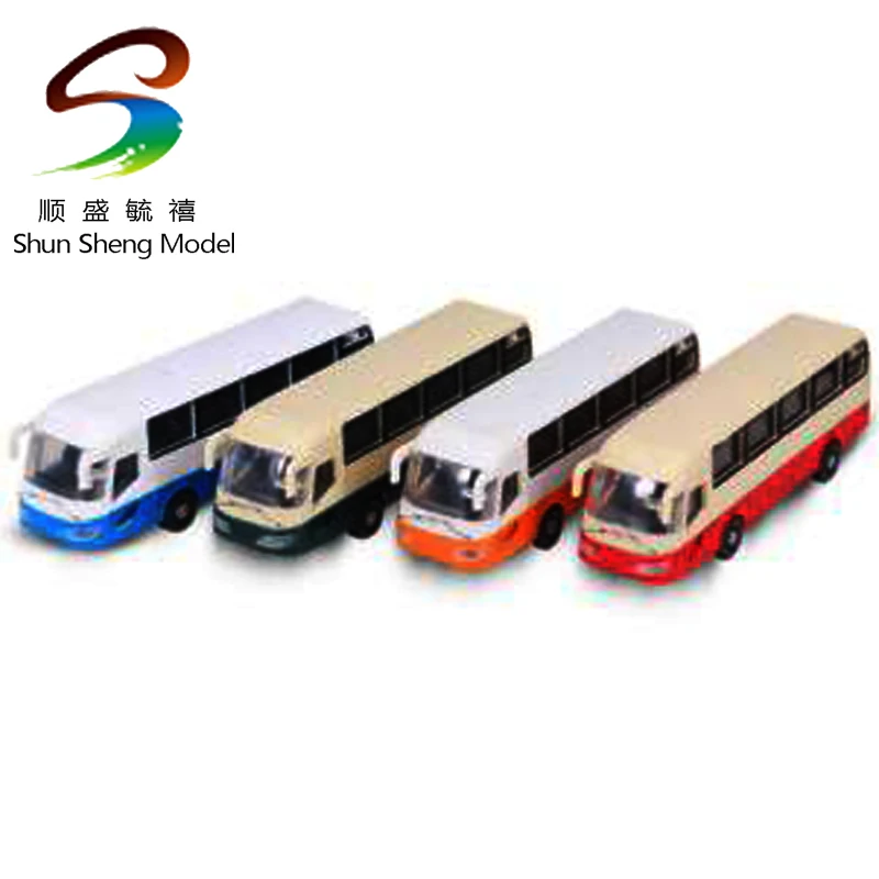 1/75 mini alloy bus with high qualitiy architecture realistic car for construction building | Игрушки и хобби
