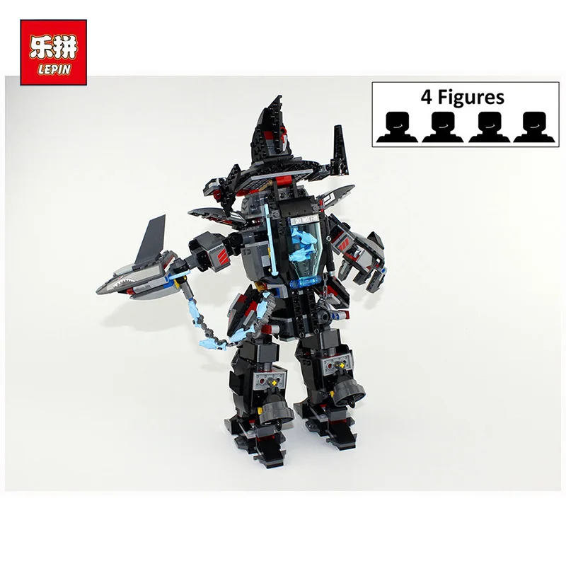 

Lepin Garma Mecha Man Dark Devil Garmadon Lloyd 70613 Building Blocks Model Toys For Children 06060 Compatible Ninja Brick Set