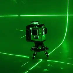 UNI-T LM560G 12 линия LD зеленый свет уровень Touch высокоточный лазерный указатель уровня с большой Ёмкость литиевых Батарея