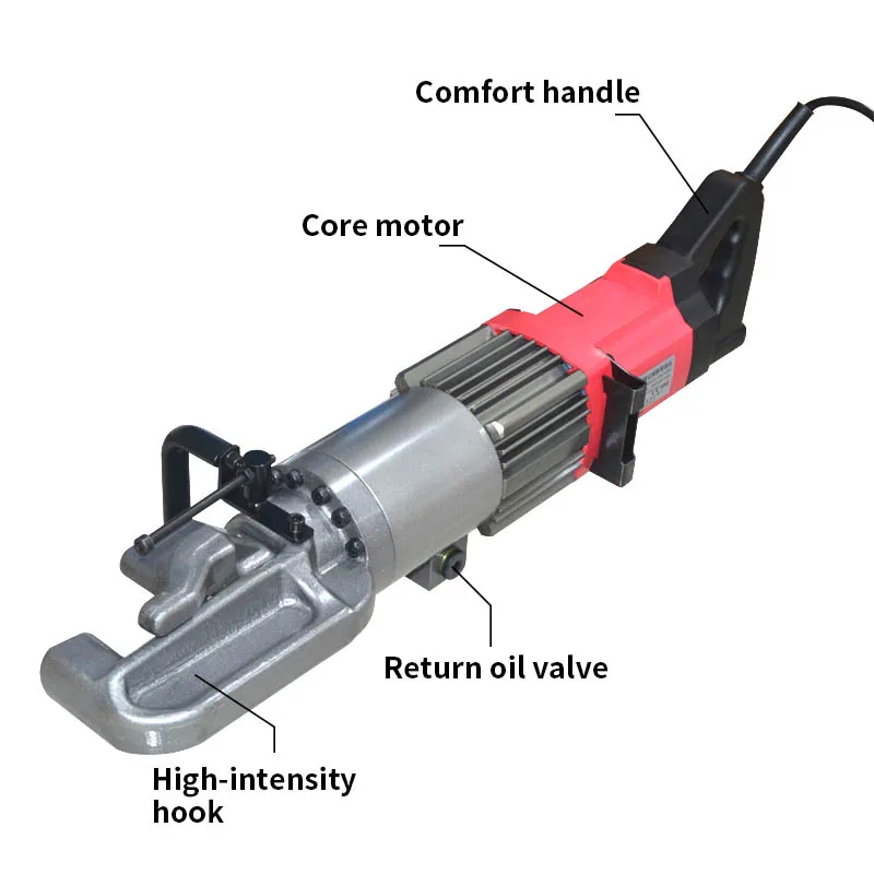 HRB-16A, портативный Электрический гибочный станок для стали 850 Вт/900 Вт, гибочный гидравлический станок для арматуры, гибочный станок диаметром 220 В/110 В