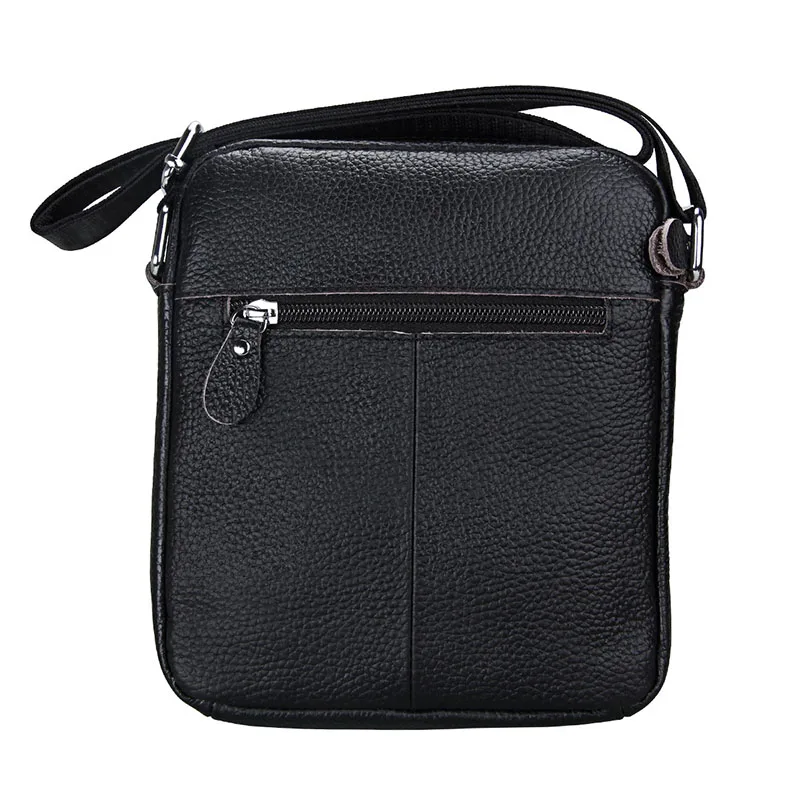 

New Men Shoulder Bag Real Cow Leather Male Handbags Flap Genuine Leather Male Crossbody Bags Business Solid Messenger Bags
