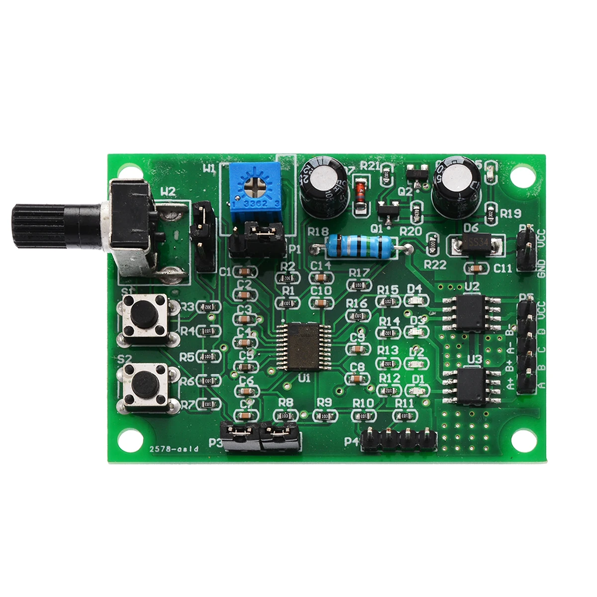 DC 5V-12V 2-phase/4-phase Mini Stepper Motor Driver Board Speed Controller Green DC 5V-12V 2-phase/4-phase Mini Stepper Motor Driver Board Speed Controller Green