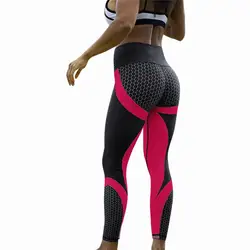 2019 женские 3D печати тощий тренировки тренажерный зал леггинсы спортивной тренировки укороченные штаны modis женственный пот Штаны брюки pantalon