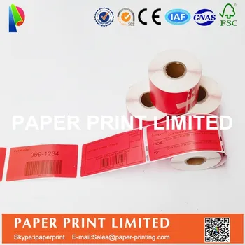 

15 Rolls Dymo 99014 Red Color Generic Label 54mm*101mm 220Pcs Compatible for LabelWriter 450Turbo Printer SLP 440 450