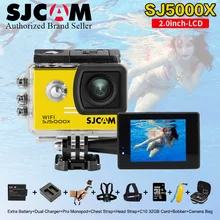 2.0″ 4K 24fps Original SJCAM Sj5000 Series SJ5000X Elite WiFi NTK96660 Gyro Sports Action Camera Sj 5000X Cam DVR for outdoor