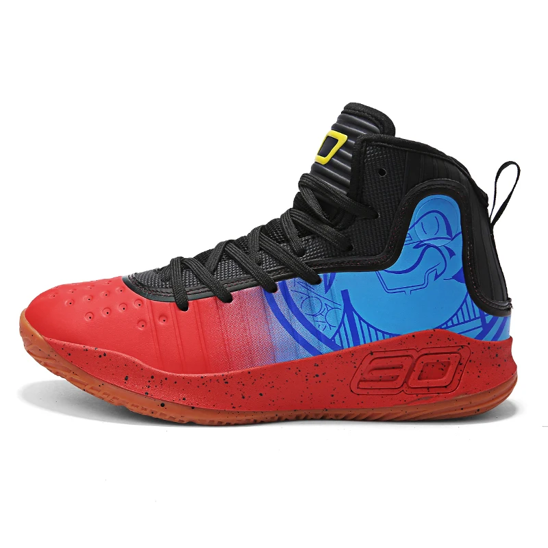Venta caliente tobillo Zapatos de deporte de los hombres zapatillas de baloncesto zapatos deportivos al aire libre zapatillas de deporte, Calzado de baloncesto masculino cesta Homme
