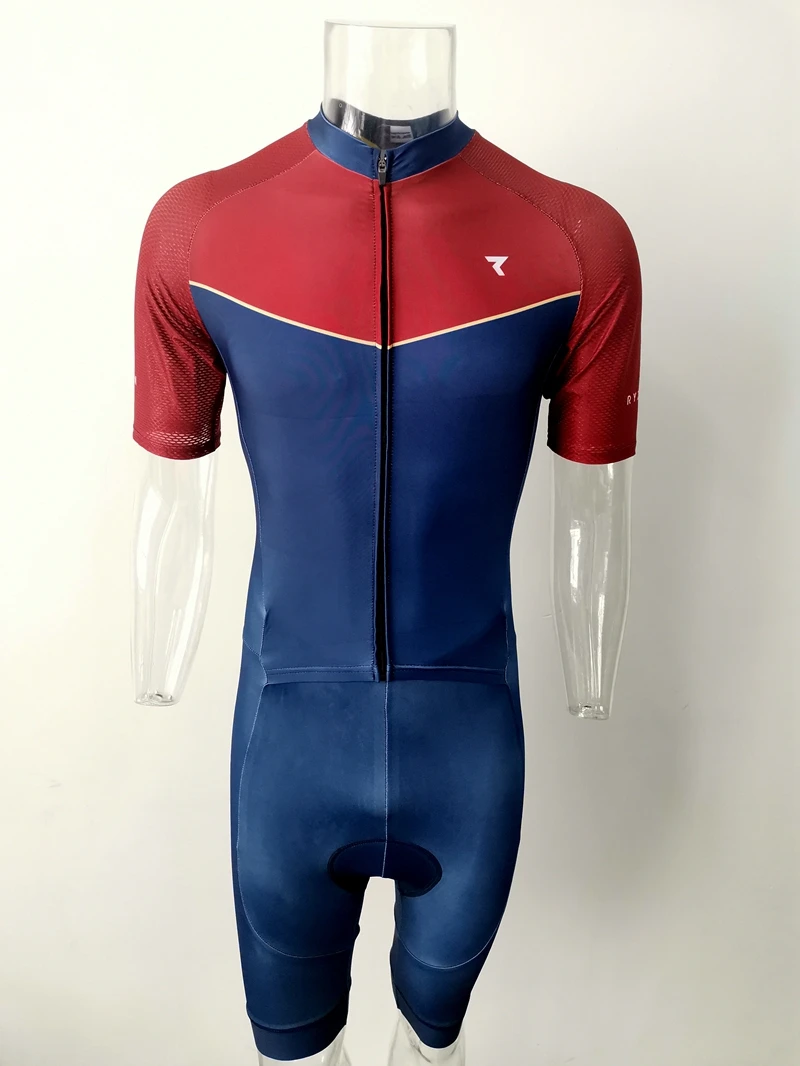 2019 RYZON summer men women triathlon maillot triatlon cycling jersey skinsuit ropa ciclismo rode racing bike clothes jumpsuit
