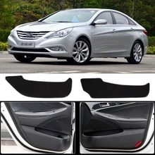 1 комплект внутри двери против царапин защитная накладка для hyundai Sonata 2011-14
