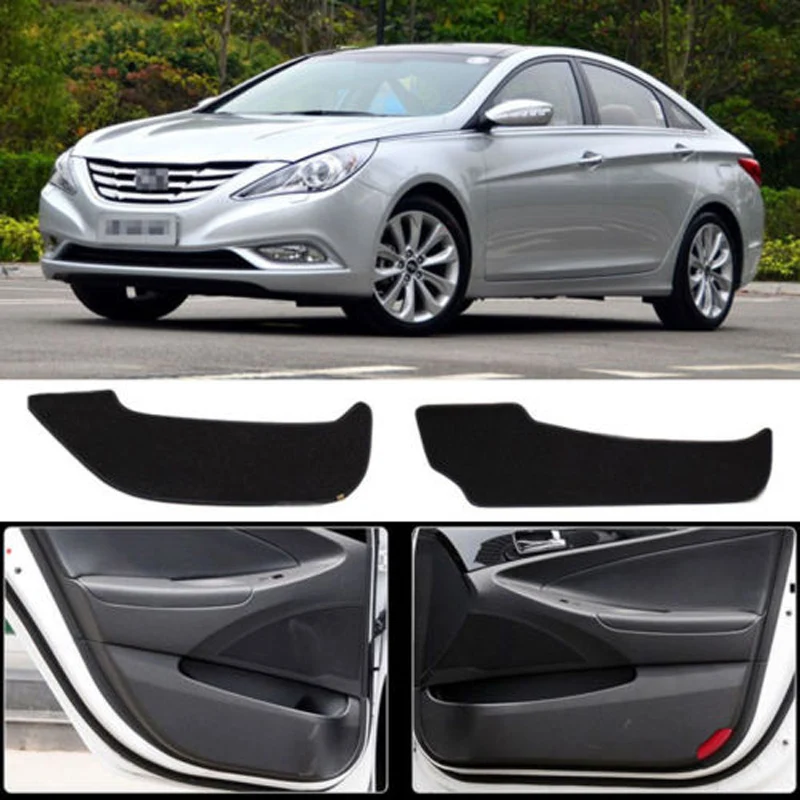 

Brand New 1 Set Inside Door Anti Scratch Protection Cover Protective Pad For Hyundai Sonata 2011-14